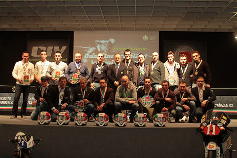 Premiazioni dei Campioni 2012: Velocit in salita